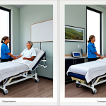 Here are two image prompts for Stable Diffusion XL, designed to generate professional and high-quality images based on the themes of compassionate rehabilitation care and modern therapeutic approaches: