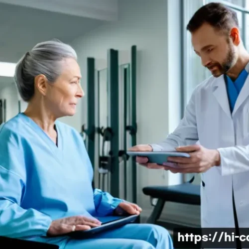 요양병원 재활 프로그램의 특징 - **A multidisciplinary team providing personalized care in a modern rehabilitation center.**
    *   ...